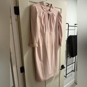 Calvin Klein pink longsleeve dress